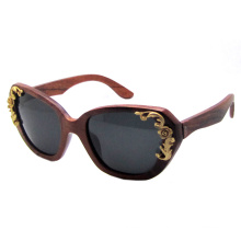 Wooden Fashion Sunglasses (SZ5820-1)